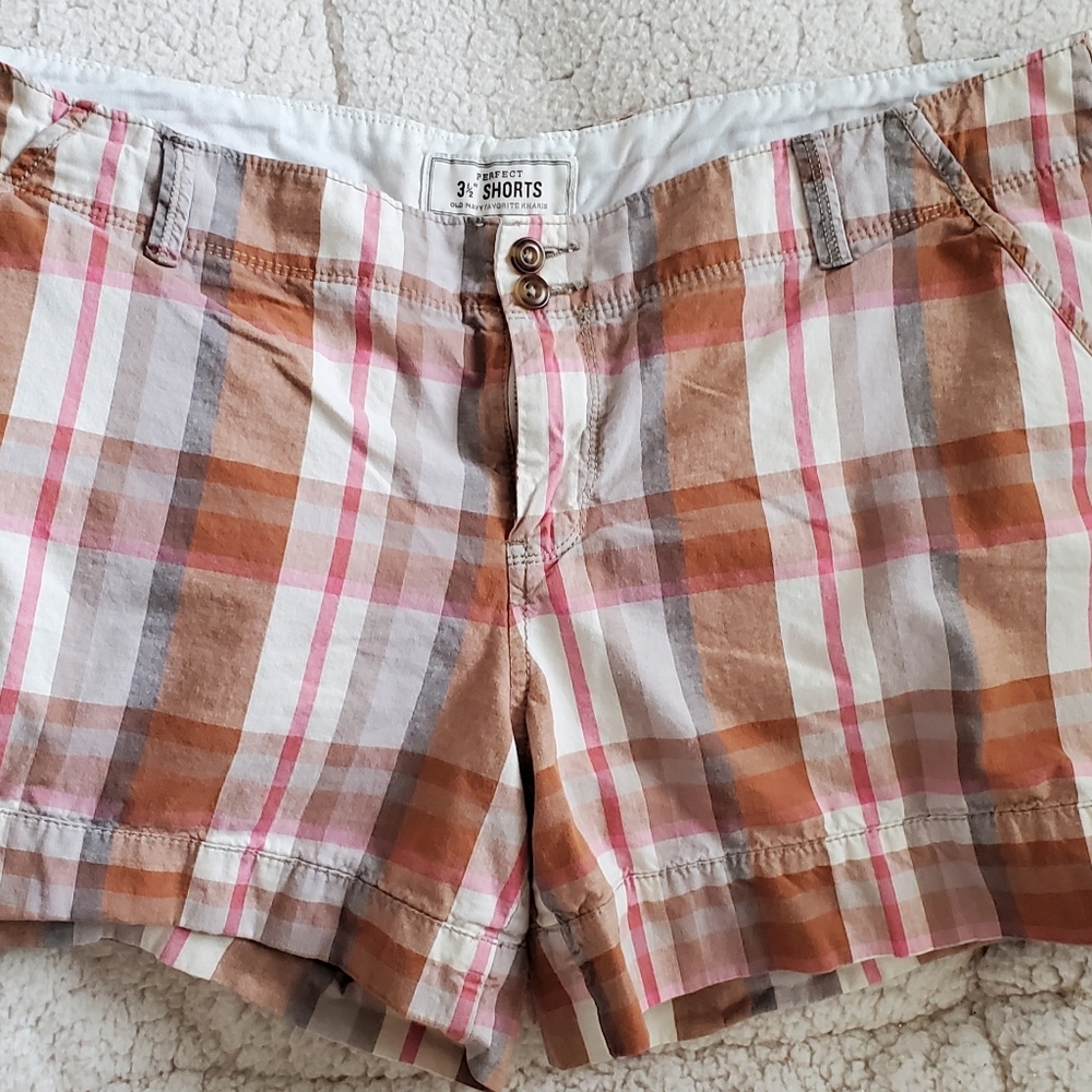 Old Navy Plaid Shorts size 16